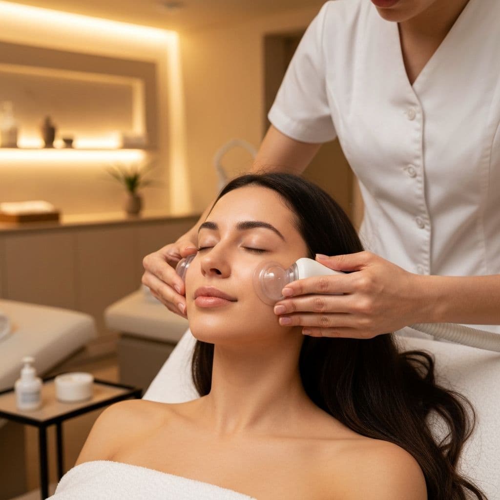 Вакуумный массаж лица